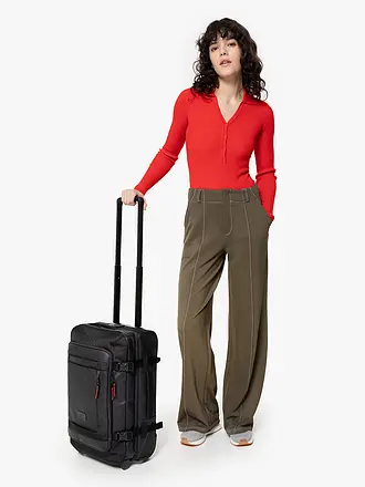 EASTPAK | Reisetrolley Tranverz CNNCT S Accent Grey | schwarz